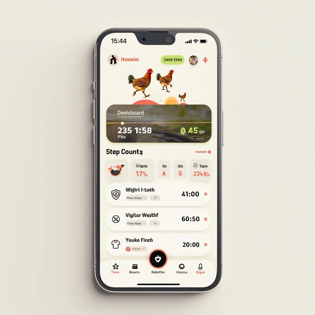 Fitness App Interface